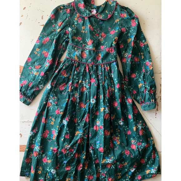 Vintage Other - vintage My Twinn : girls floral prairie dress